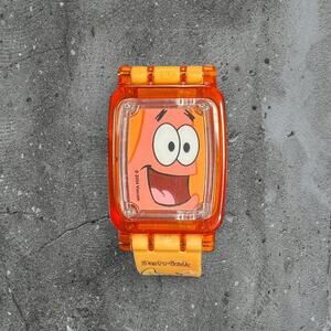 Vintage 2004 spongebob squarepants patrick burger king reversible watch
